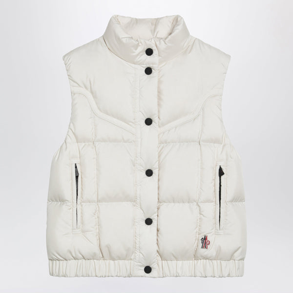 Doucy White Polyester Vest