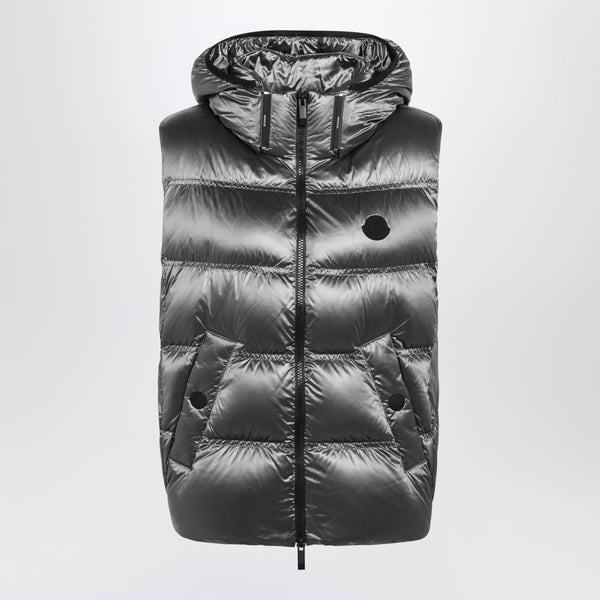Fluidite Metallic Silver Padded Vest