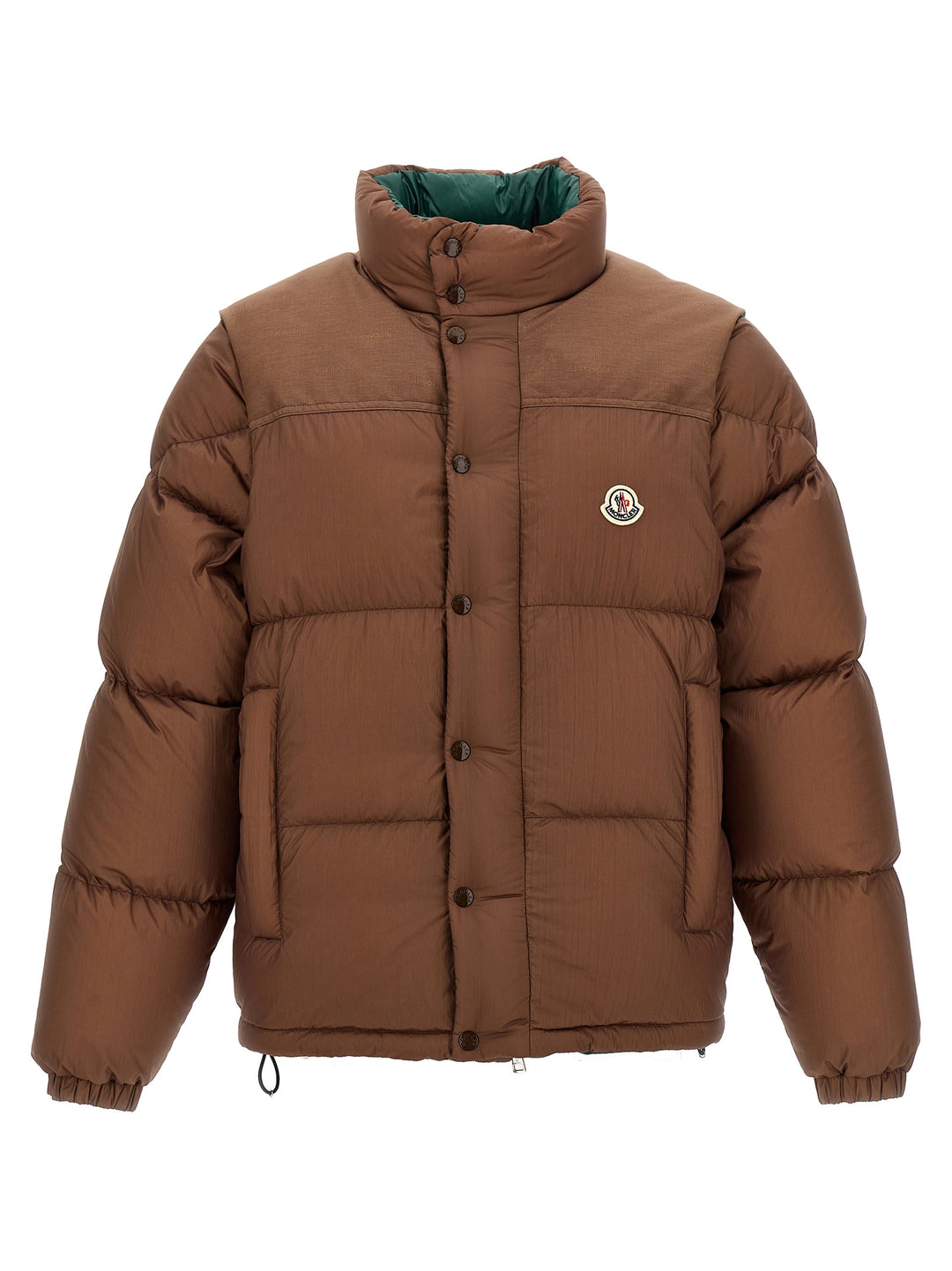 Moncler Verone 1 Casual Jackets, Parka Brown