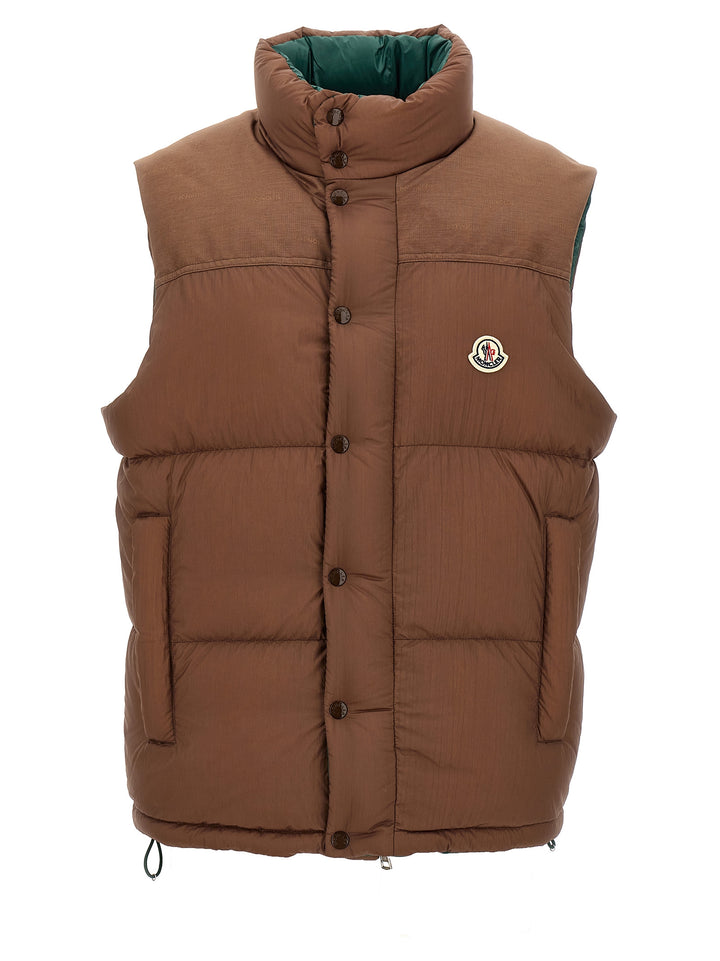 Moncler Verone 1 Casual Jackets, Parka Brown