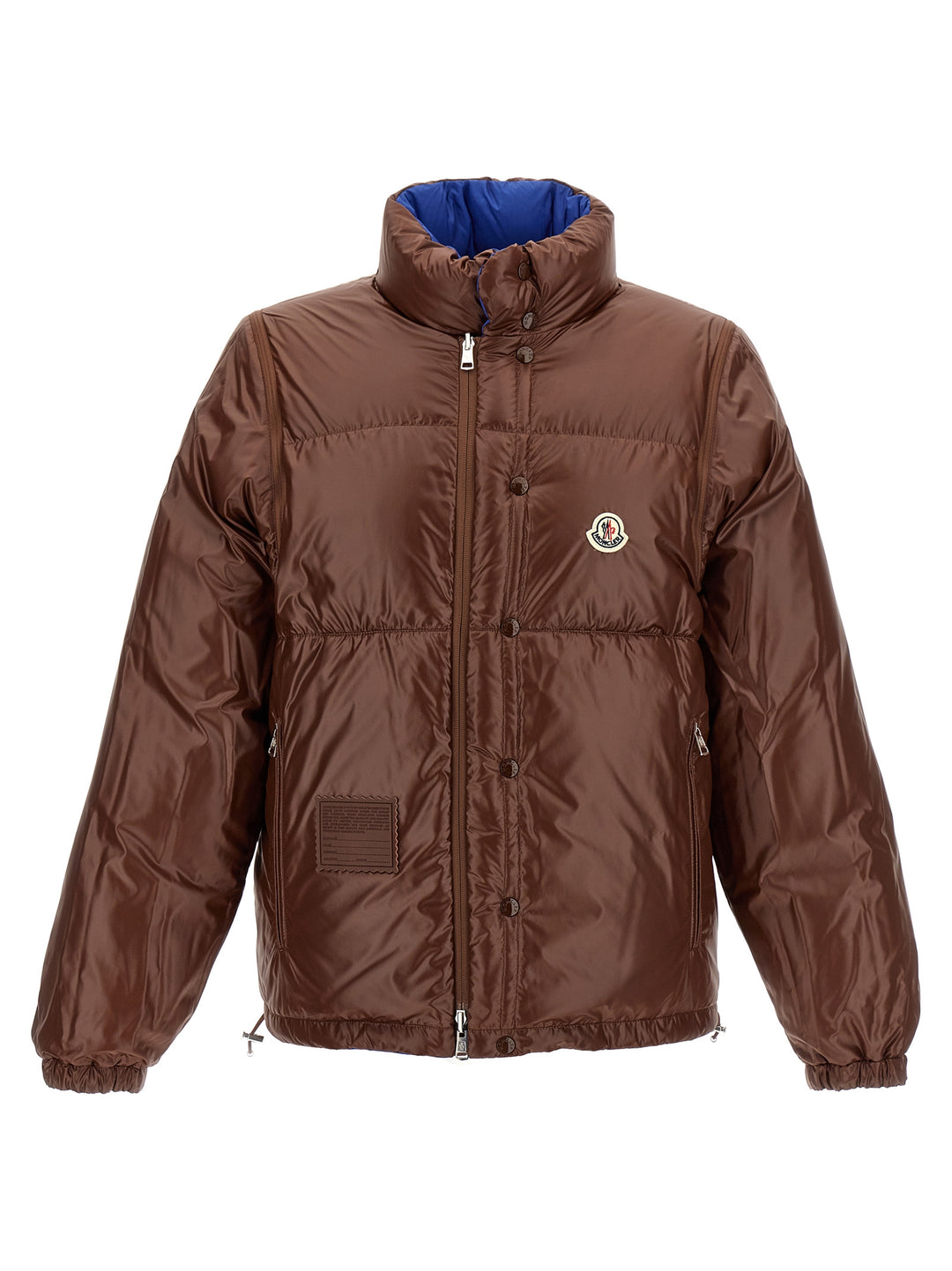 Moncler Verone 1 Casual Jackets, Parka Blue