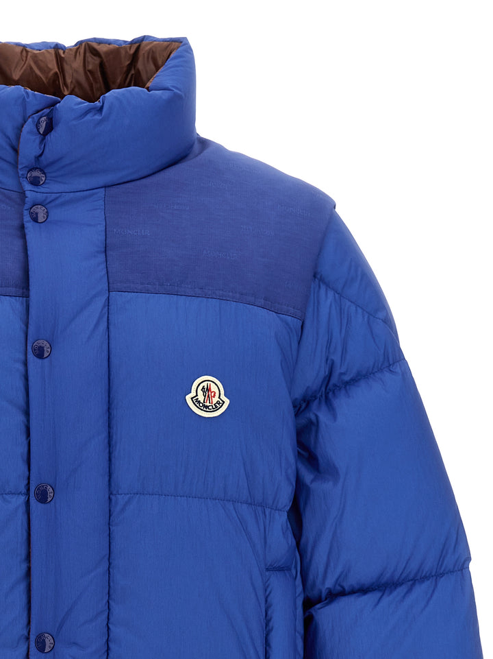 Moncler Verone 1 Casual Jackets, Parka Blue