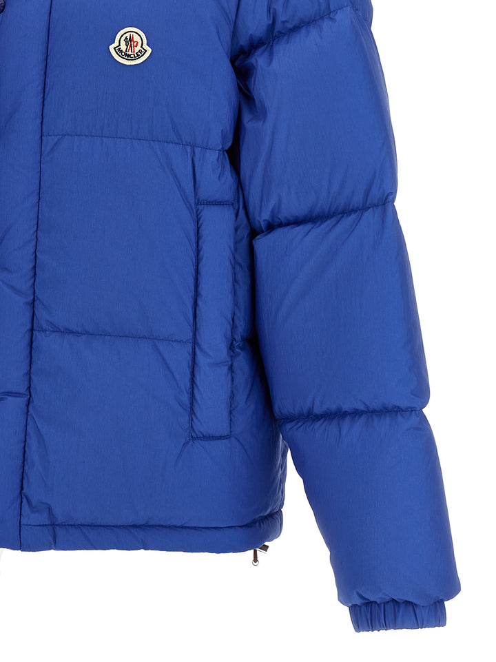 Moncler Verone 1 Casual Jackets, Parka Blue