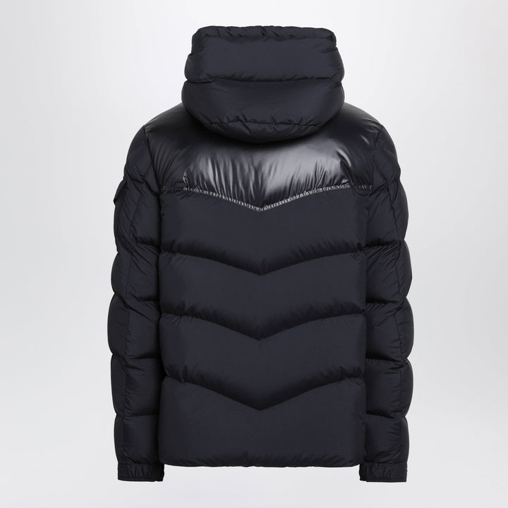 Moncler Ravelis Short Down Jacket In Blue