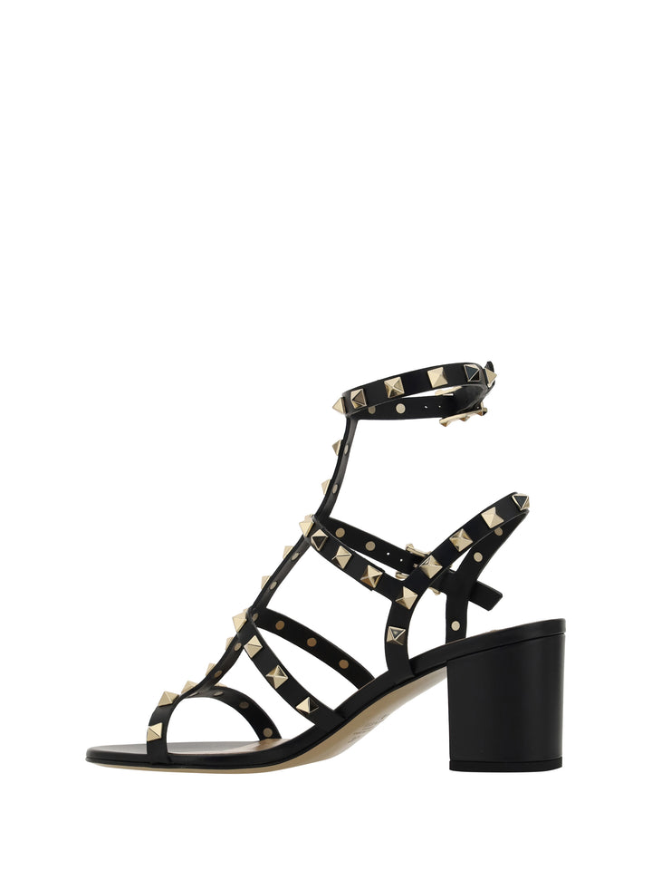 SANDAL | ROCKSTUD | T. 60 | VITELLO PLUM