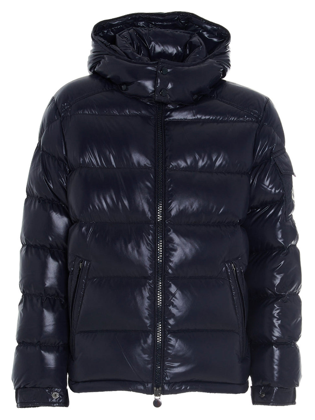 Moncler Maya Casual Jackets, Parka Blue