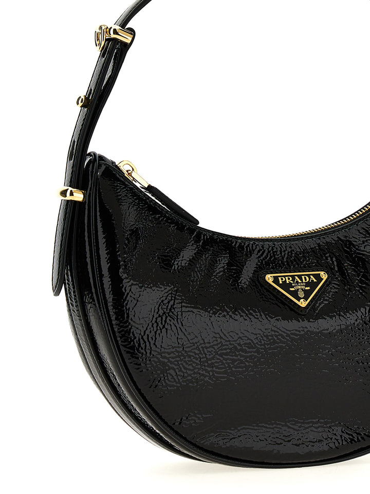 Prada Prada Arqué Shoulder Bags - Black | 2721ac2787974efcec17a34a8b5e4d0466250b81