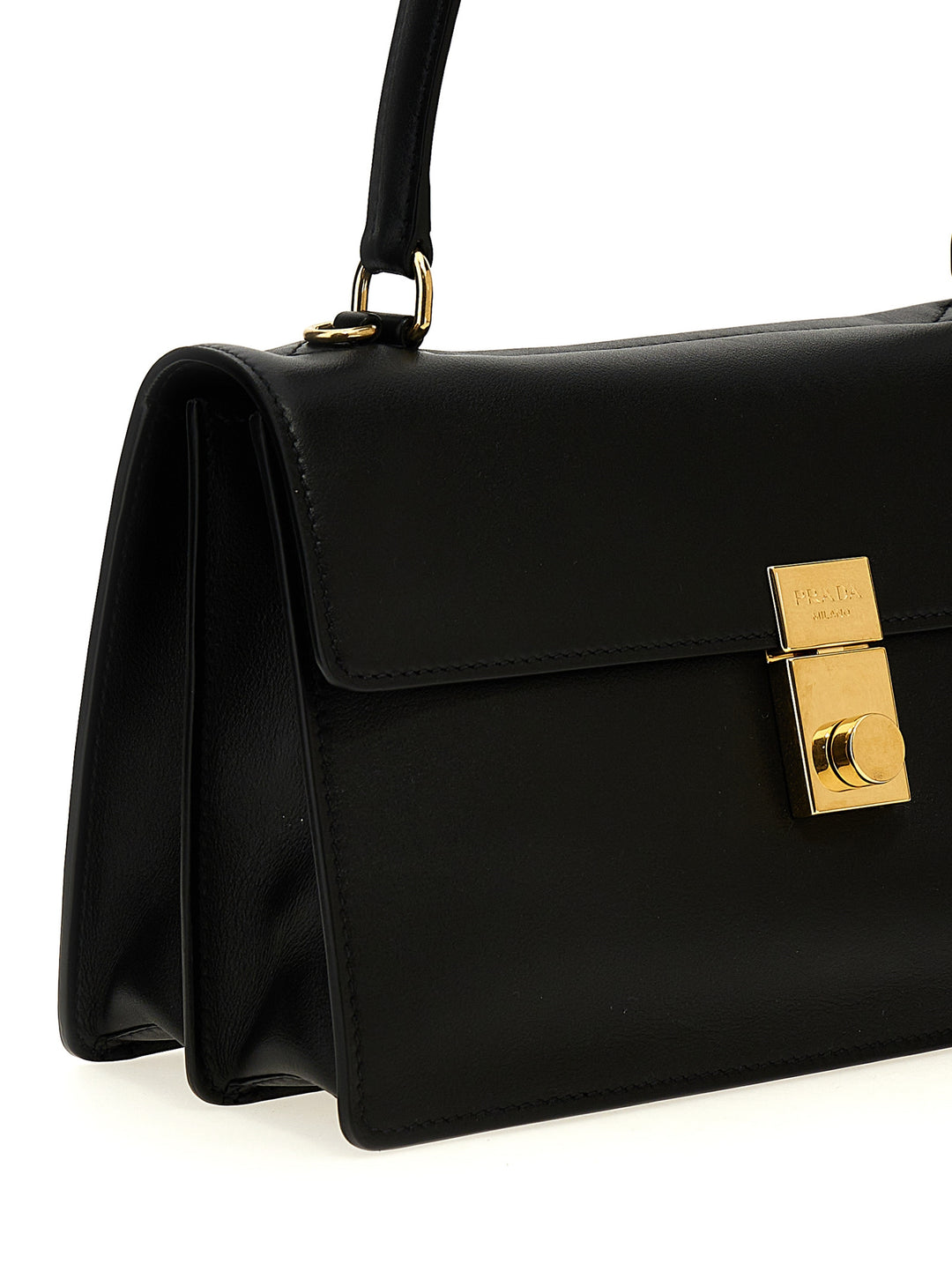 Prada Prada Soft Sound Shoulder Bags - Black | f877f850864e668ea4103aa4af97e258bd8b0dfb