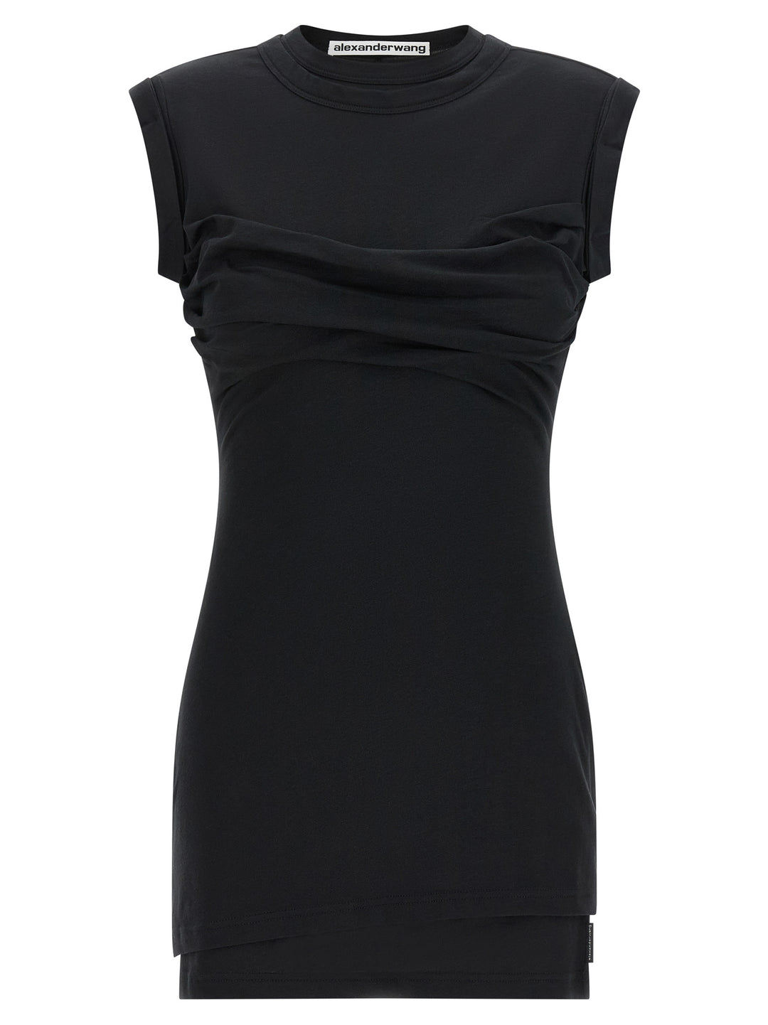 Alexander Wang Twisted Bust Layered Dresses - Black | ee5969acd041b6dd48492065bfb8a163bcbfe7b4