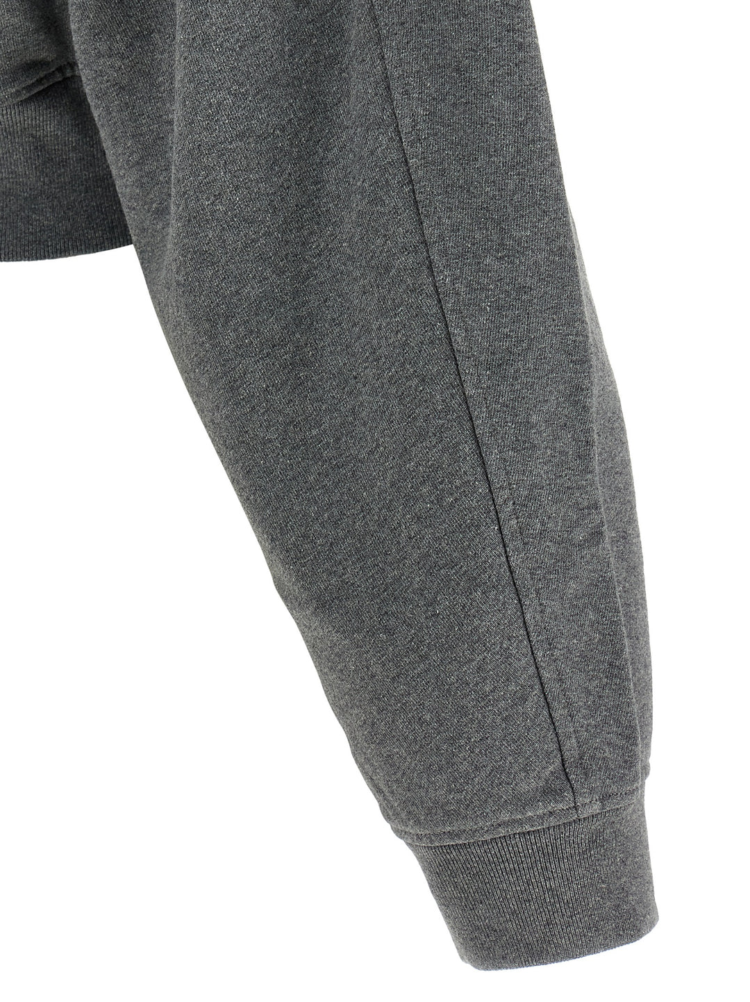 Alexander Wang Zip-Up Hoodie Sweatshirt - Gray | 3c48ed5739c563f49b8828995e058791909a2d83