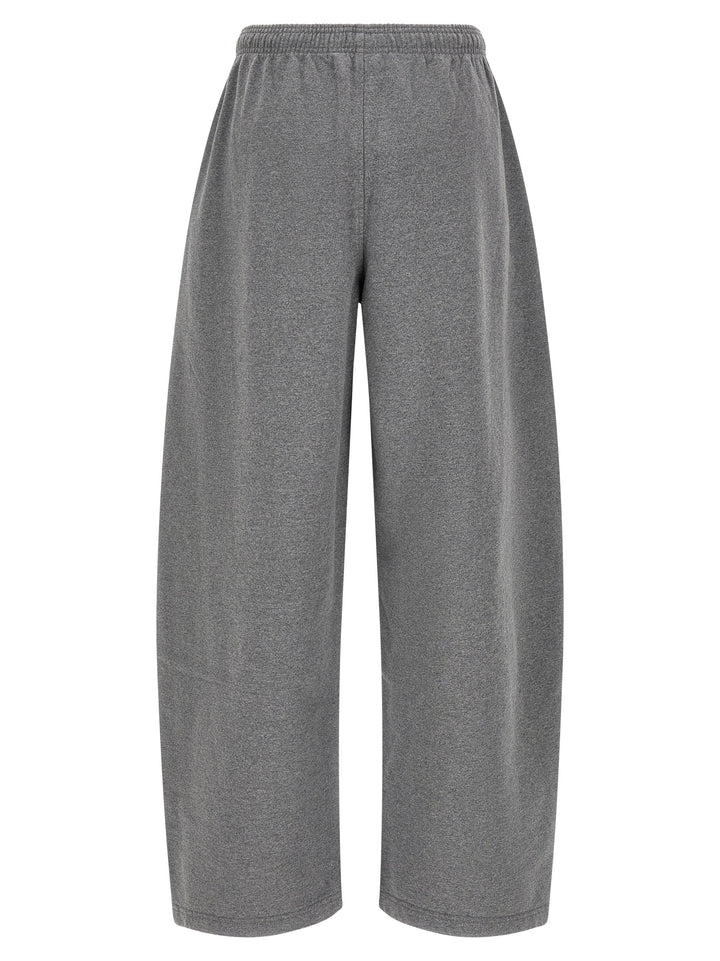 Alexander Wang Logo Fleece Pants - Gray | c5c8a97648b1cb18c45f69e9854a32180773efd1