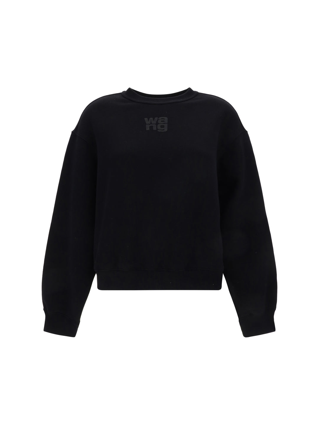 ESSENTIAL TERRY CREW SWEATSHIRT W/ PUFF