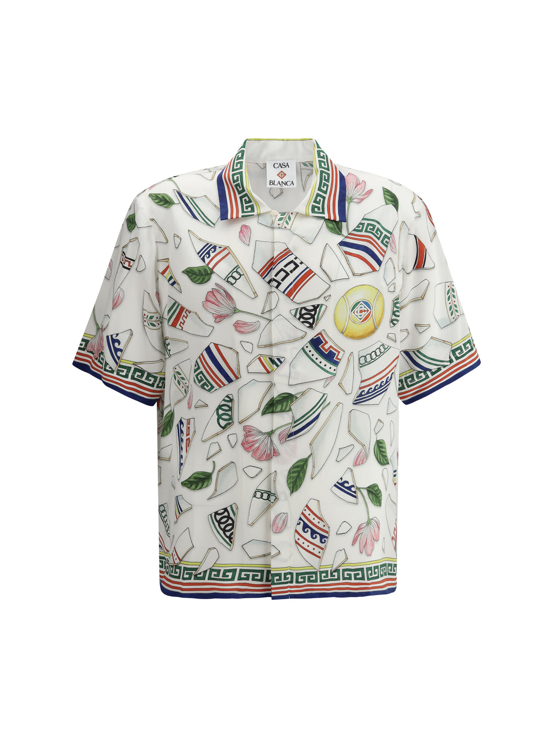 SHORT SLEEVE CUBAN COLLAR SHIRT