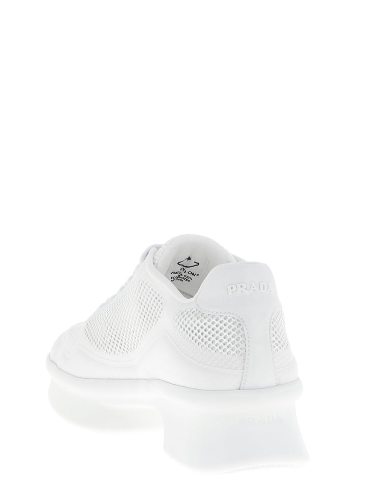Prada Mesh Sneakers - White | dde1060e5591d8e479f632d95eee4c263d311fe4
