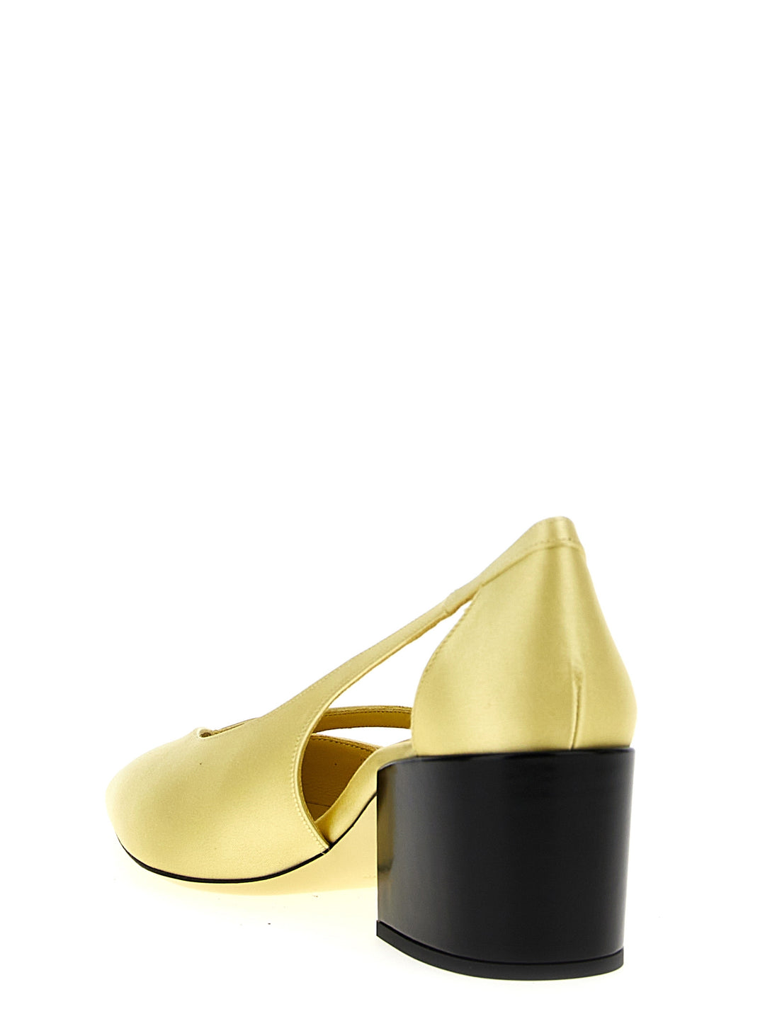 Prada Cut Out Pumps - Yellow | 357d7fb9d6733522d8da4ad1a06b9a2334a45558
