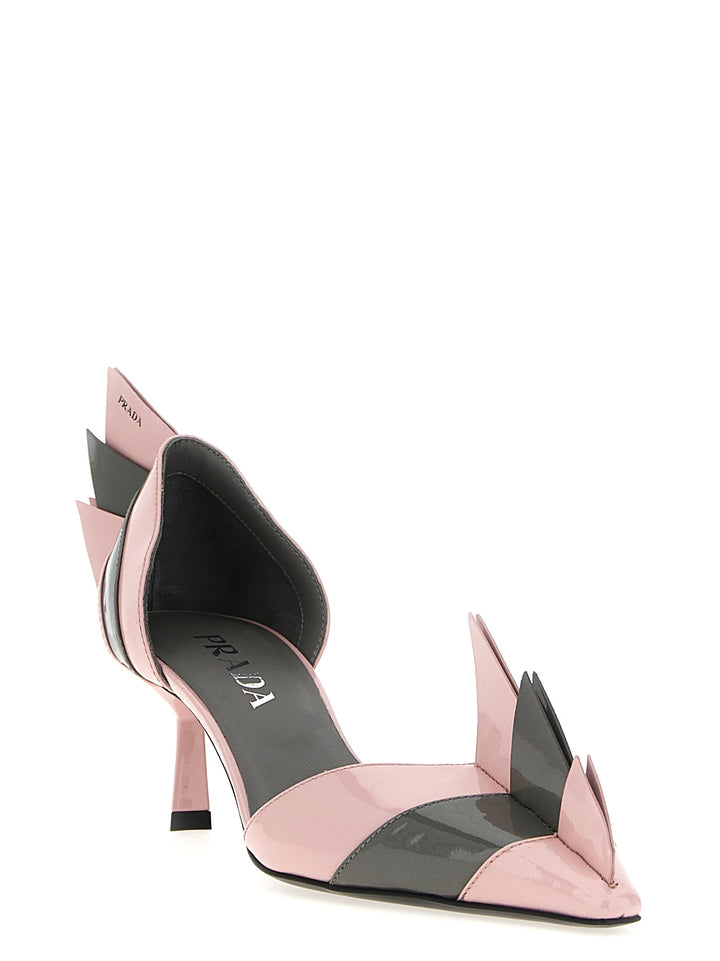 Prada Two-Tone Pumps - Multicolor | 7a982517a880be431aa270adc862ee40e25ad77e
