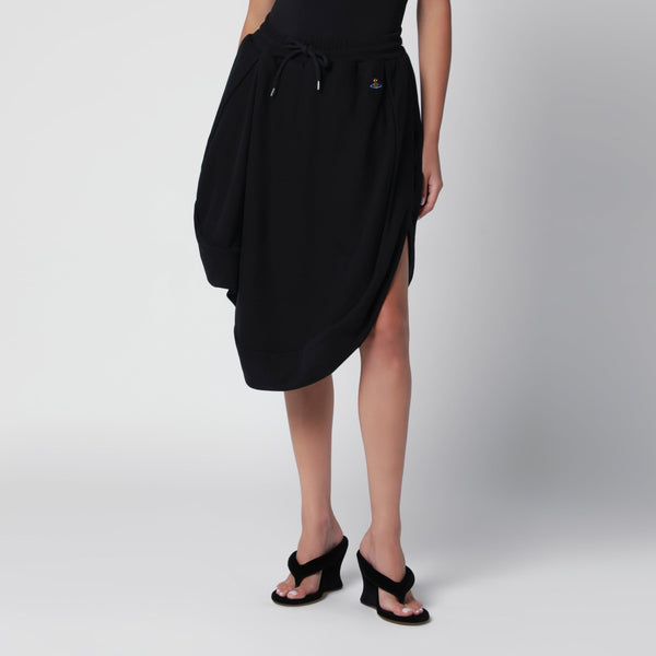 Zingara Black Cotton Skirt