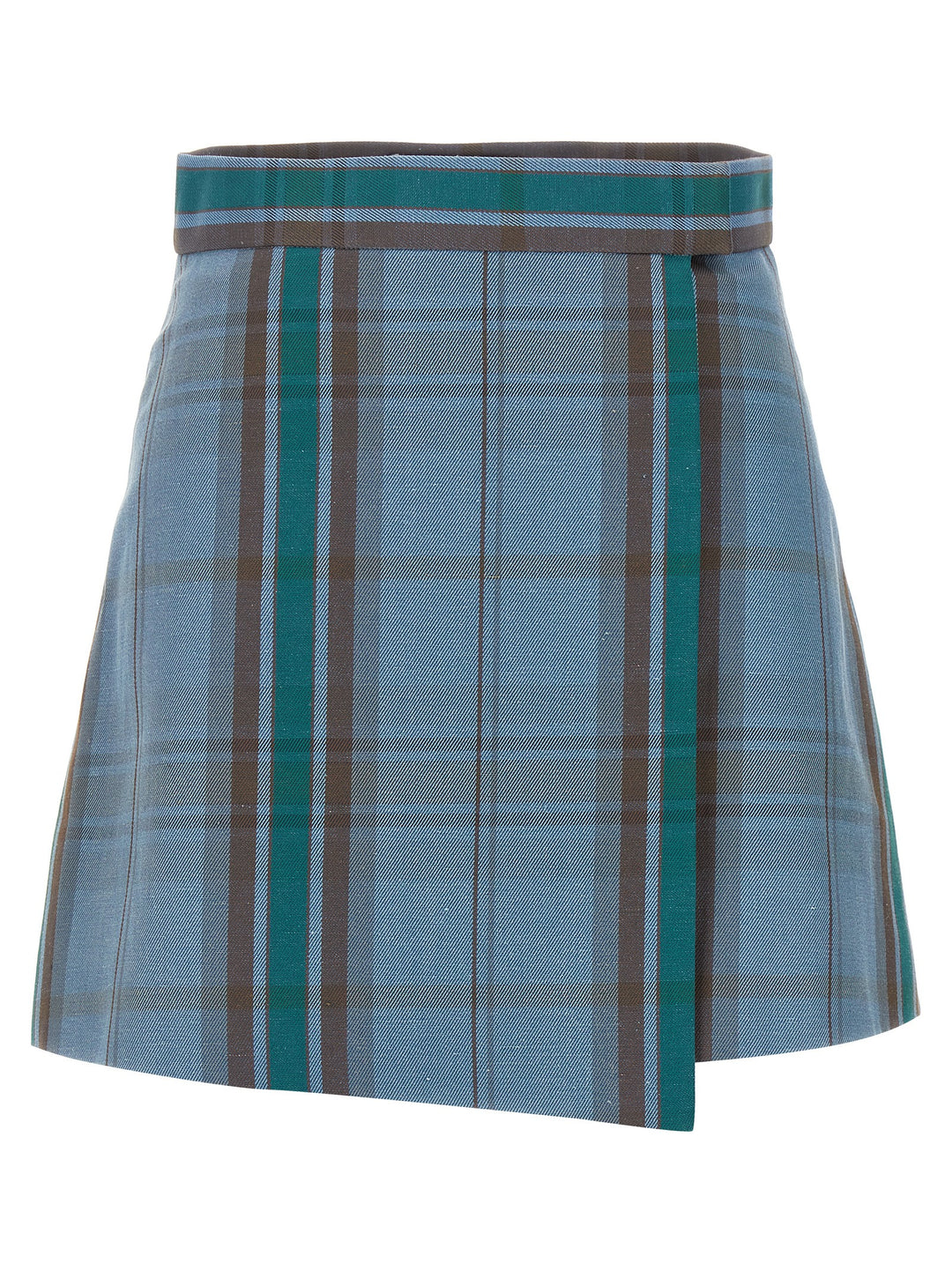 Cut Off Skirt Skirts Multicolor