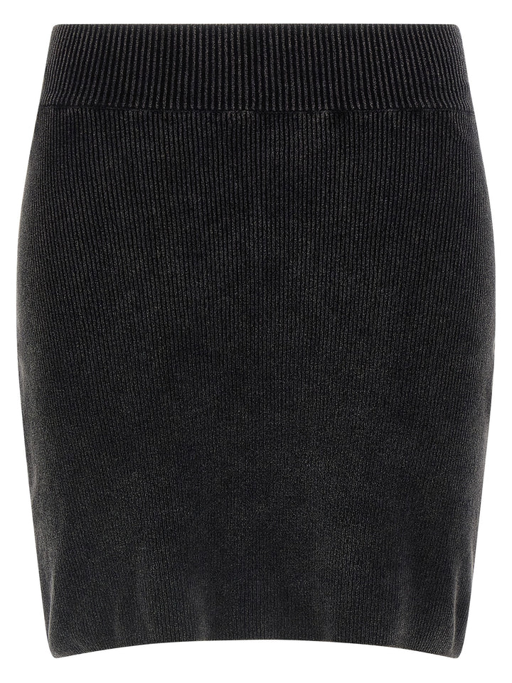 Alexander Wang Chenille Skirt Skirts - Black | 1afd749888dedc4cdeb0b83f27fd6286ece4ee1a