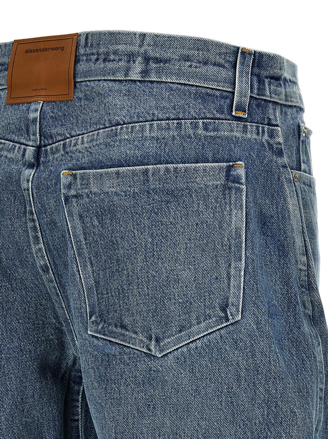 Alexander Wang Low Rise Jeans - Blue | d39aa5347bc2cfcb50536bae5a76d5c004e28a63