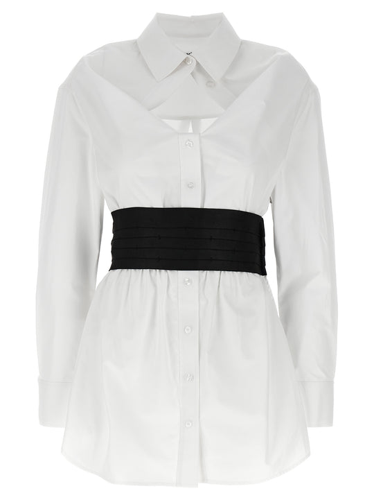 Shirt Dress Dresses White