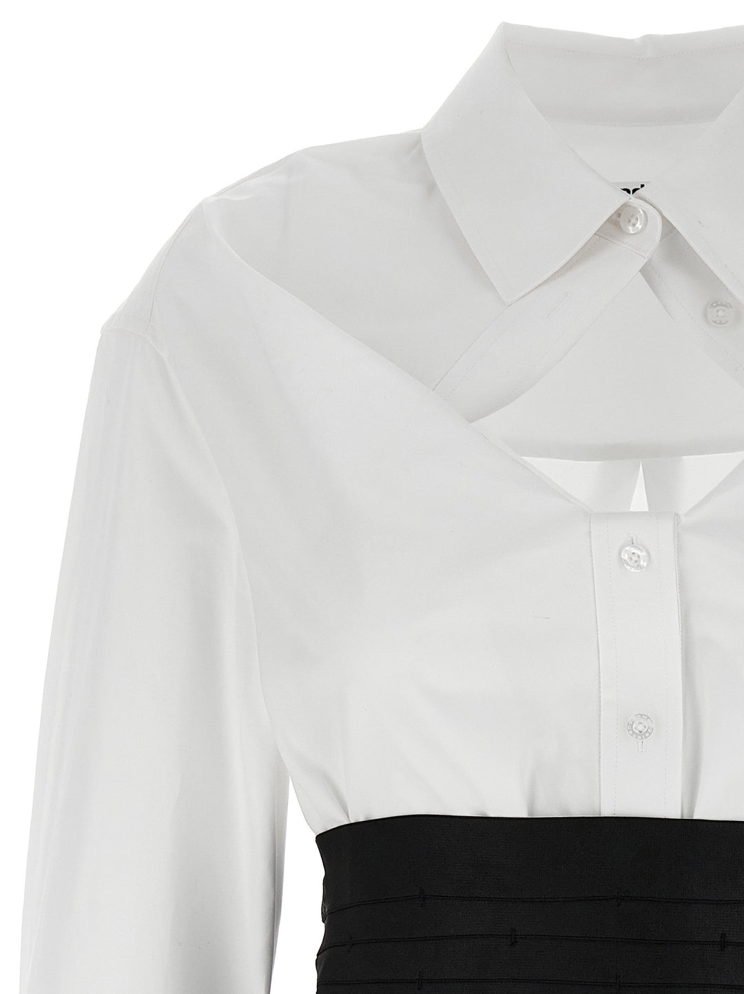 Alexander Wang Shirt Dress Dresses White | Wanan Luxury Alexander Wang Shirt Dress Dresses White | Wanan Luxury