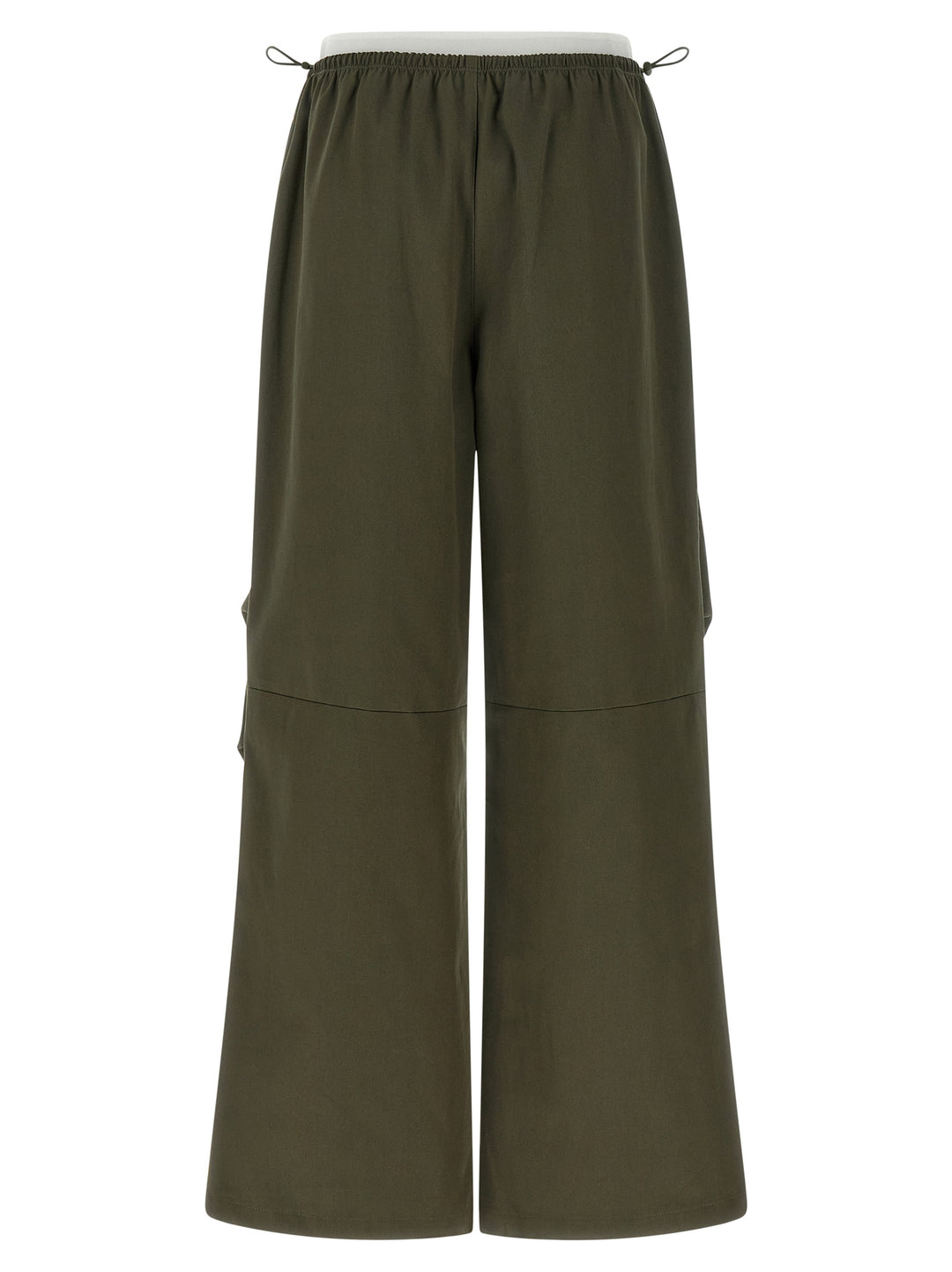 Alexander Wang Double Layer Waist Trousers Pants - Green | e0d1caba262aee42f306d0fbe5c0daaf2ac9f999