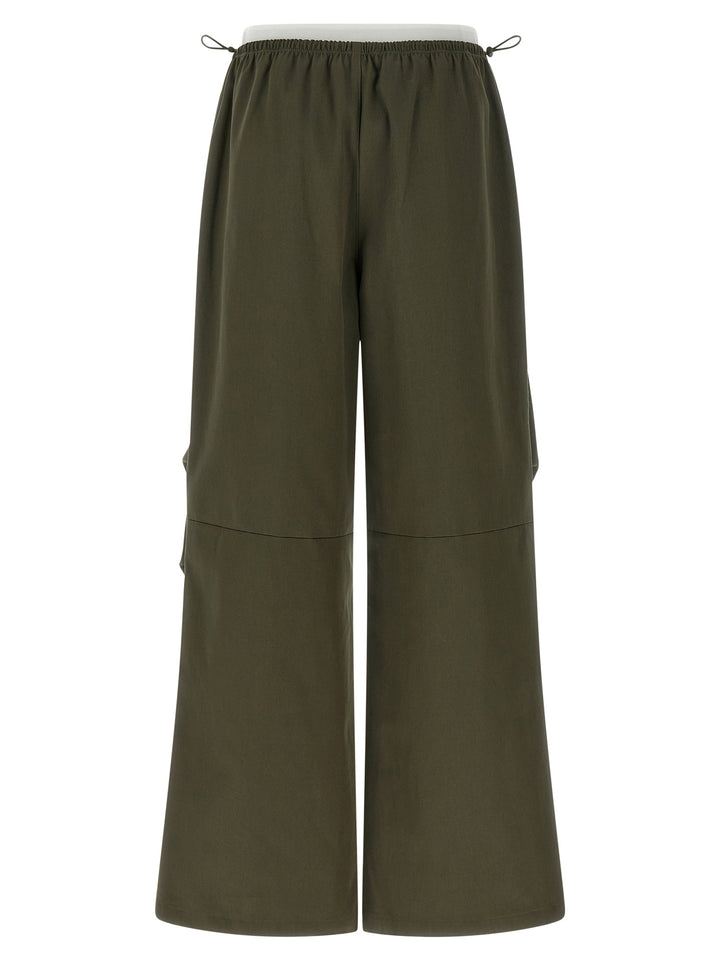 Alexander Wang Double Layer Waist Trousers Pants - Green | e0d1caba262aee42f306d0fbe5c0daaf2ac9f999