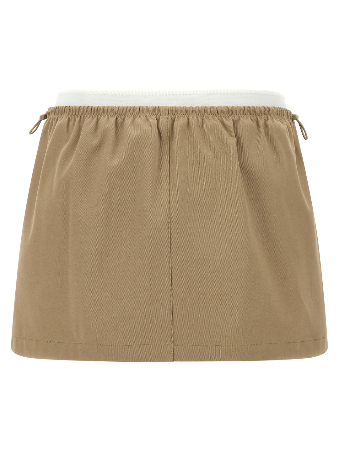 Alexander Wang Double Layer Waist Skirt Skirts - Beige | 2588c9121334c95114610e2def9d141f2affc3f5