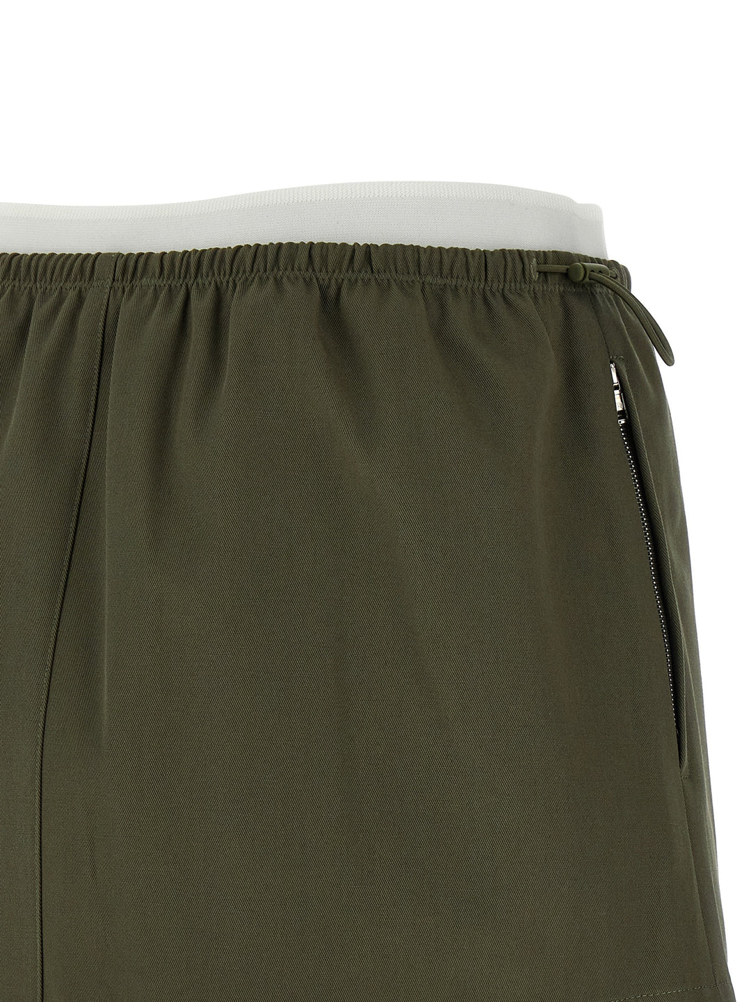 Alexander Wang Double Layer Waist Skirt Skirts - Green | 063771e2cde12a49d73ce23024992511c95574df