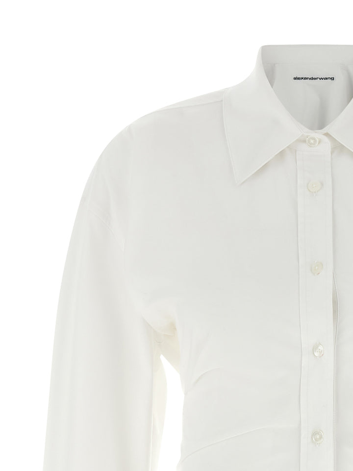 Alexander Wang Chemisier Dress Dresses - White | 031e036b3745a2172e9fcc1348a20b7d442723bb
