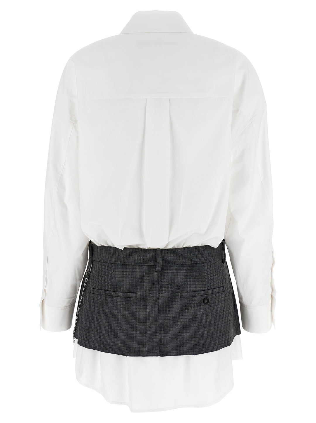 Alexander Wang 'Pre-Styled Shirt Dress W Chain' Dress - 4 Alexander Wang 'Pre-Styled Shirt Dress W Chain' Dress - 4