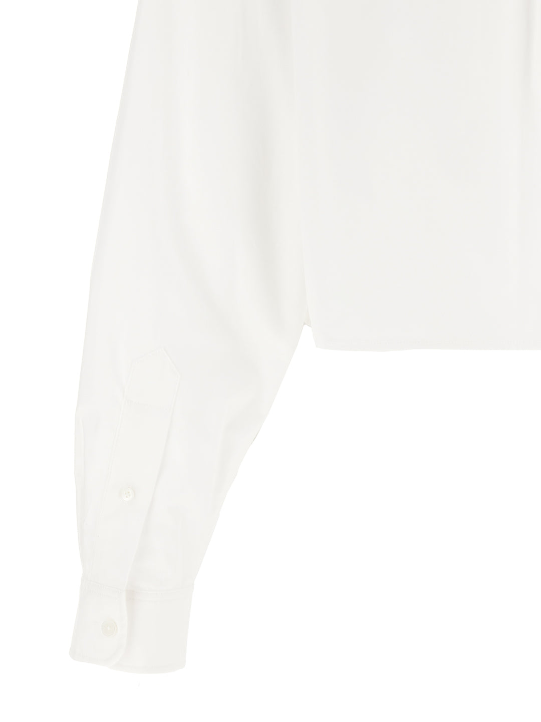 Alexander Wang Cropped Shirt Shirt and Blouse - White | ff40aea4b2057257d5a21f5d72d4e9a0d16c3508