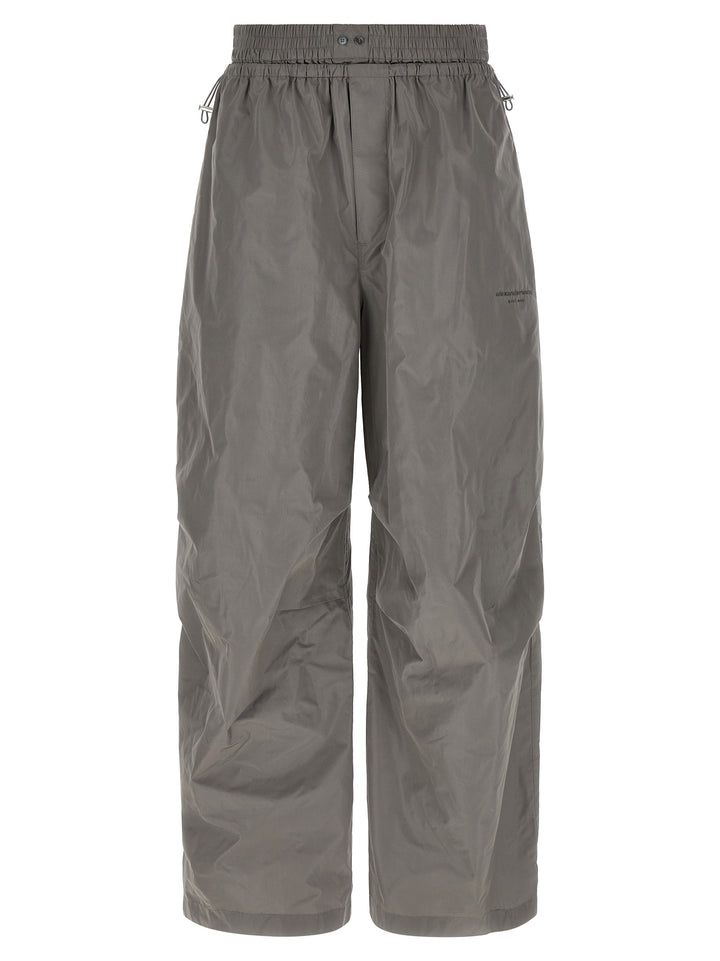Alexander Wang Boxer Detail Joggers Pants - Gray | 78d9c94fb797ee1b89548b036d8d4f1c28bfa1dc