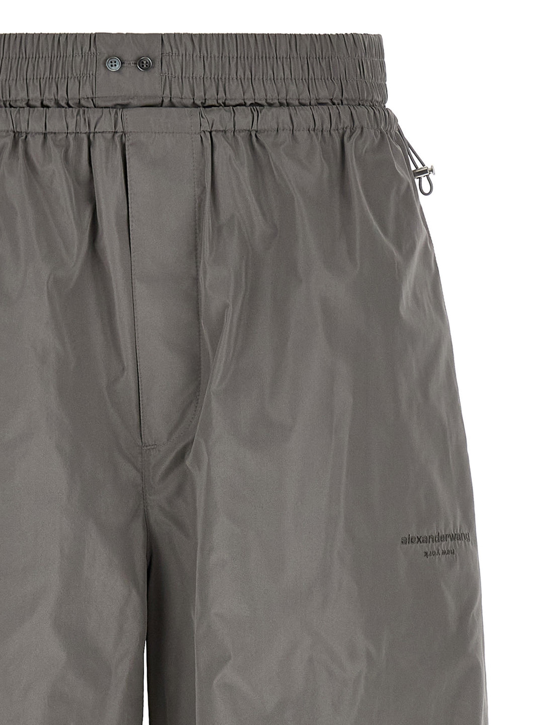 Alexander Wang Boxer Detail Joggers Pants - Gray | 5b9ec6bf9ad8ea9ef6a02232c7c796995e342892