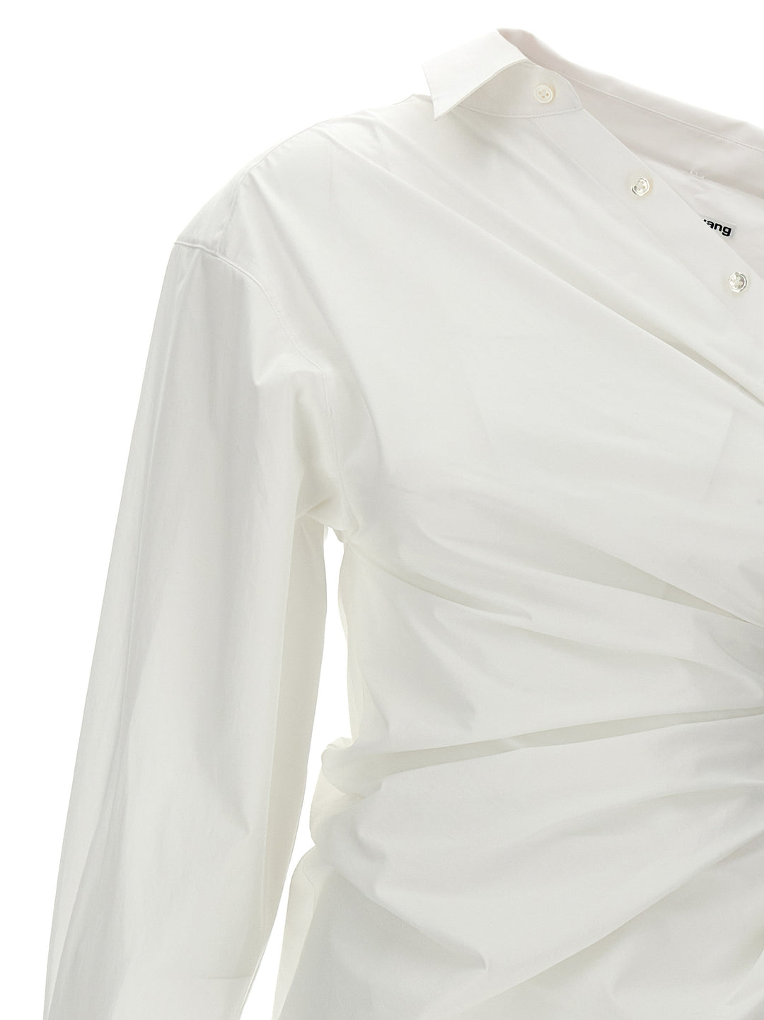 Alexander Wang Asymmetrical Shirt Dress - White Alexander Wang Asymmetrical Shirt Dress - White