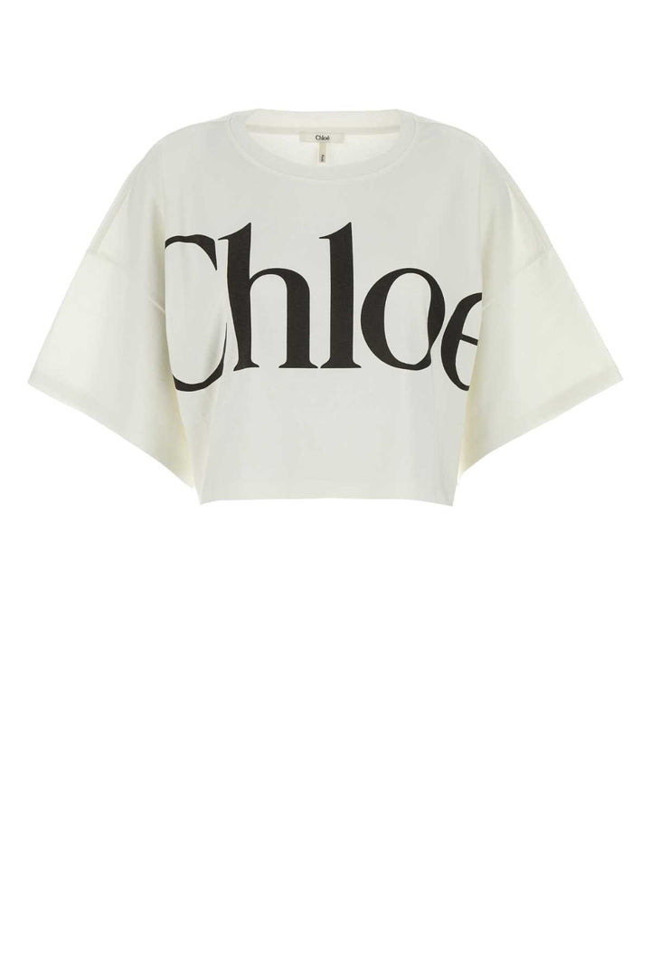 Signature Crop Top T-Shirt White