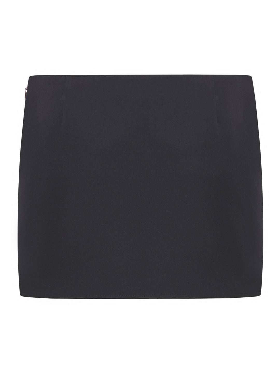 Wool Mini Skirt Skirts Black