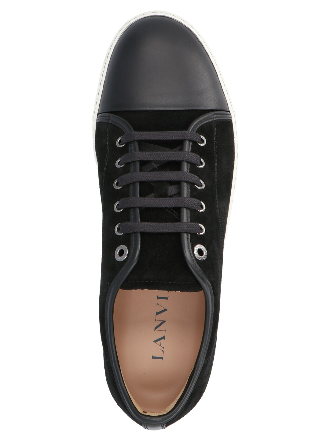 Lanvin Suede Sneakers - Black | 3f317acab1a440ed129498b10ddfe9eaba6e32ed
