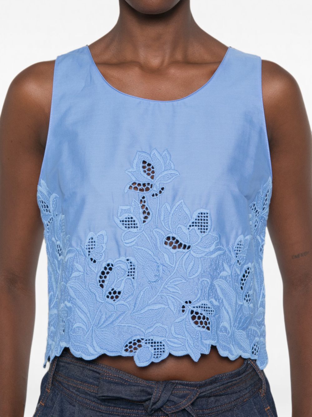 Ermanno Scervino Top - BLUE | 3f12e97dab0f57158adb8997d5d1ff2753a93899