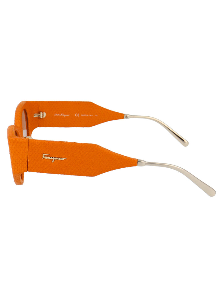 Salvatore Ferragamo SUNGLASSES - Orange | dc2aaffcd9f4ab504a219f2c91a741ce5f44d3cd