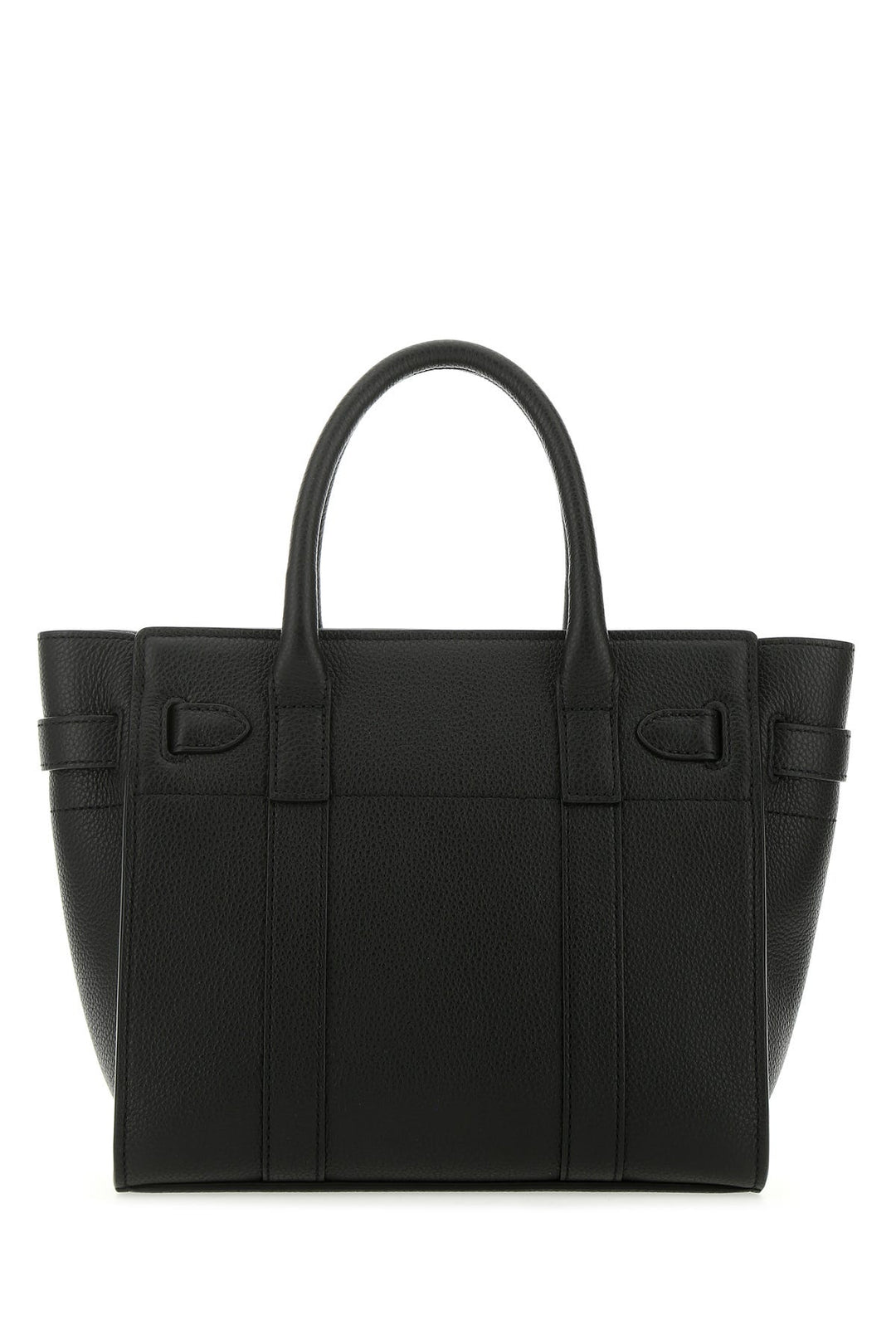 Black leather mini Bayswater handbag