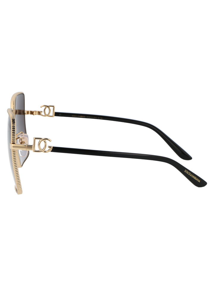 Dolce & Gabbana SUNGLASSES - Gold | dcd06f44689a946228977b6b6b0e3014762d40b5