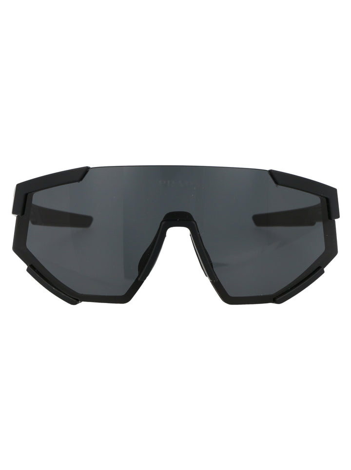 Prada Linea Rossa SUNGLASSES - Black | 8b4eca9666597bcf0e4834b59feef1b2df302578