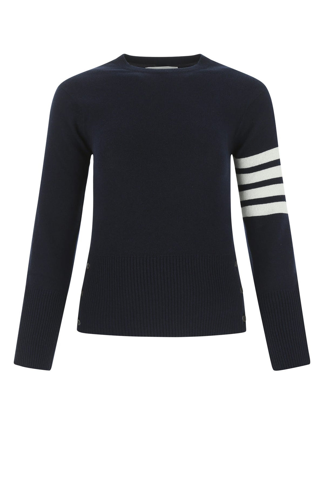 Navy blue wool sweater