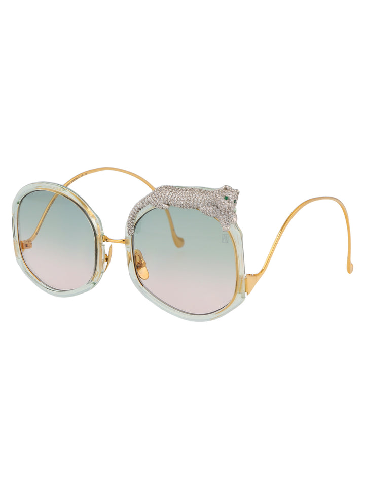 Anna Karin Karlsson SUNGLASSES - Green | 085a603567a02be486d980ee5581aabb1aada6d3