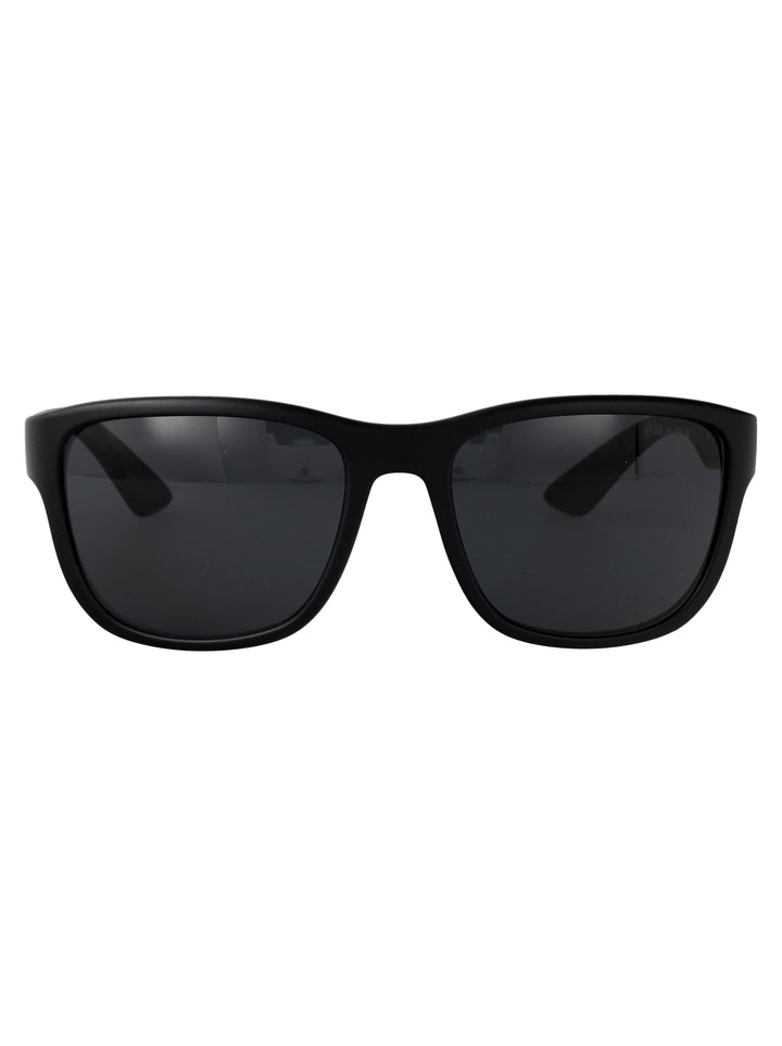 Prada Linea Rossa SUNGLASSES - Black | 2b4a3450acb6318798fa56065bcc2c31cf36366b