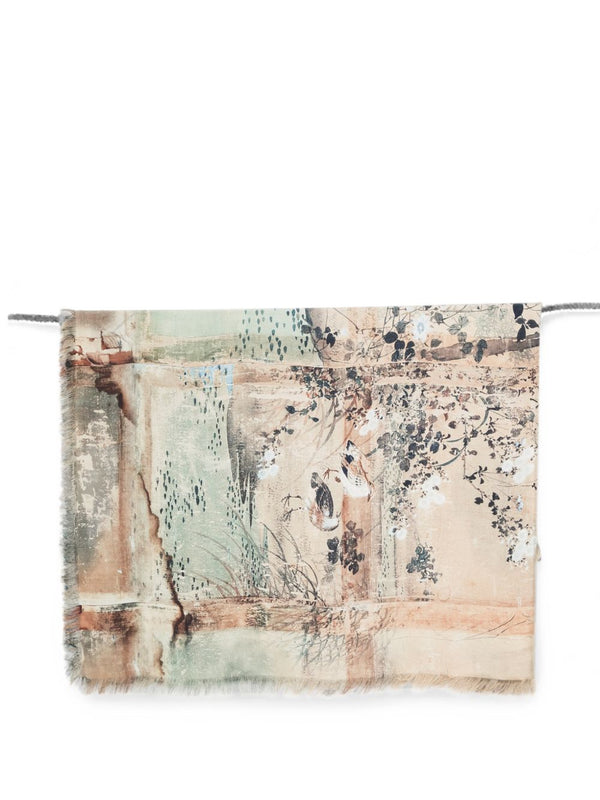 Printed Silk Scarf