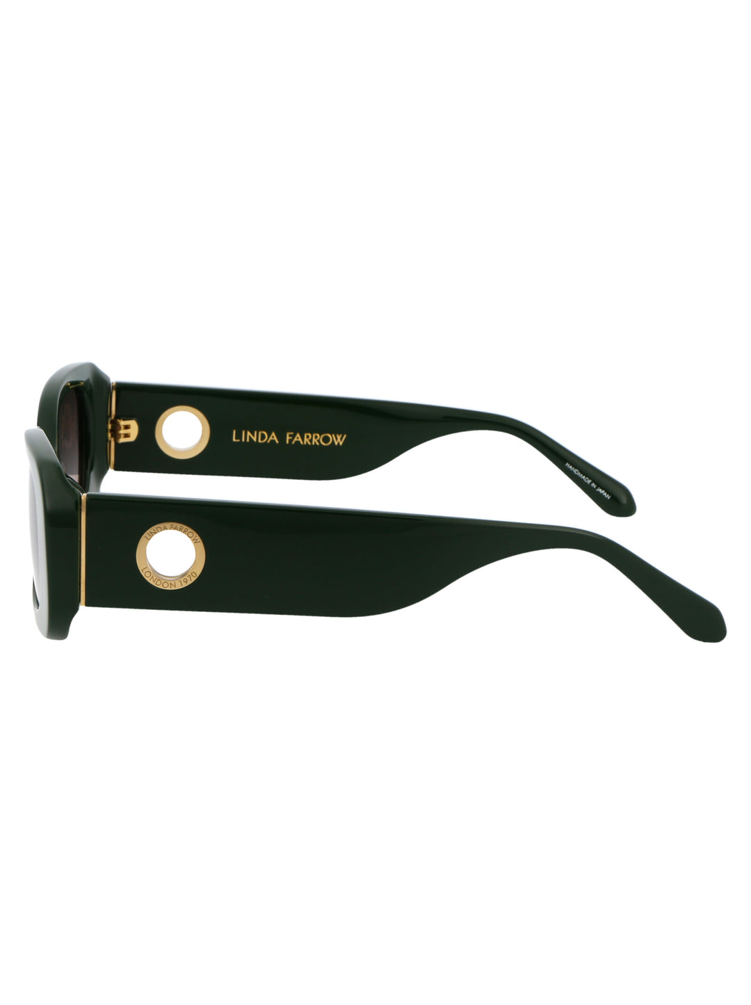 Linda Farrow SUNGLASSES - Green | b2502c0f318e86736334fe87b4a0f9cf99a5aa16