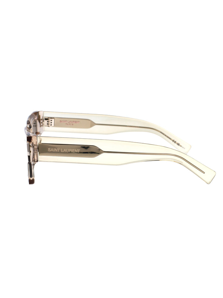 Saint Laurent SUNGLASSES - Beige | e3e841a9f5d83946b264cffe47013adad5d19e68